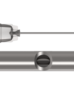 Closed Single Hole Cannula 22G x 50mm (2”) PRC-22050ICSH (1 Box of 25 Cannulas).